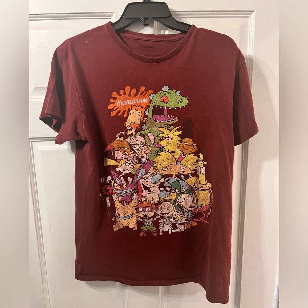 Nickelodeon red 90s T-shirt reprint